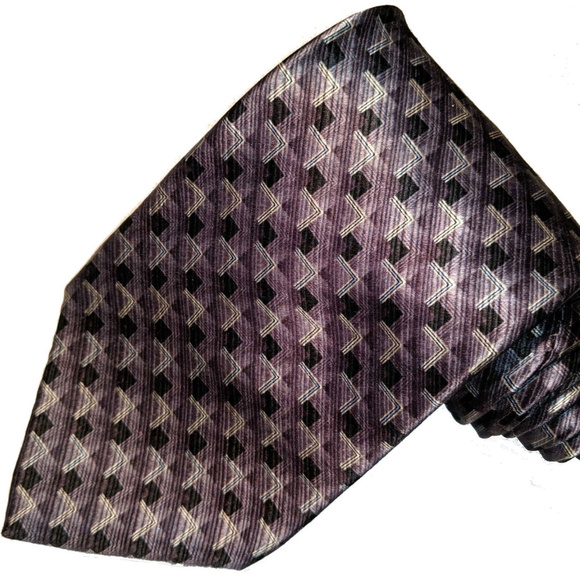 stafford purple tie